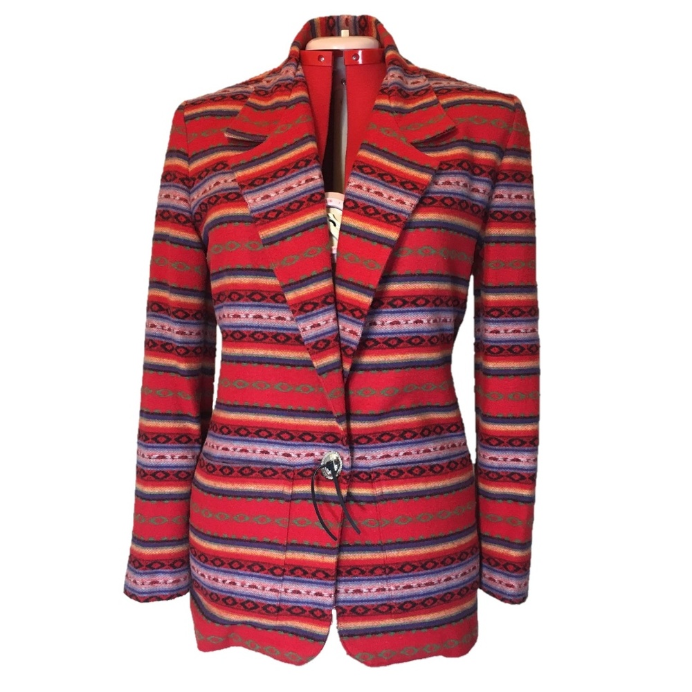 Vintage Moda Int'l Southwestern Blazer, Sz M